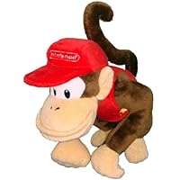 Super Mario Plush - 6 Diddy Kong Soft Stuffed Plush Toy