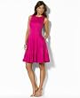 Lauren by Ralph Lauren Marian Sleeveless Linen Dress