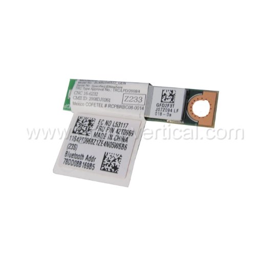 New IBM Lenovo Bluetooth Card Module 2.1 FRU:60Y3215 60Y3213 42T0969 - Lenovo ThinkPad X200s X200si X201 X201i T400S T410 T500 W500 W700 SL300 R400