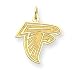14K Atlanta Falcons Medium Falcon Logo Charm