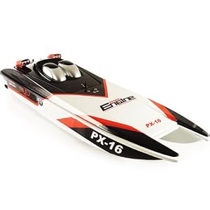 PX-16 Storm Engine Mosquito Racing Boat RC 32 Catamaran R C Jet NQD Ship by AmazingTechDepot.com