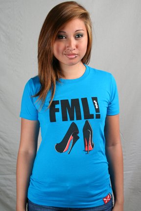 Entree Entree Lifestyle FML broken Heels,T-shirts for Women