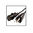 3 prong wall power cord for Sony PS3 Playstation 3 Thick 1st gen.,Westinhouse Samsung LG Vizio LCD TV Plasma TV,Dell HP Compaq Desktop PC Computer Monitor,Standard Power Supply Cord -5 Feet