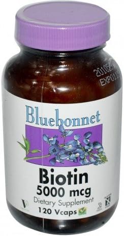 BlueBonnet - BIOTIN 5000mcg 120vcaps