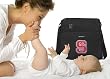 NC State North Carolina State University Wolfpack College Logo Diaper Bag - Baby Bag - BEST Baby Shower GIFT for New Dad, Father or New Mom Mother GIFTS