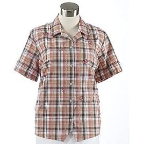 Buy Alfred Dunner Mix and Match Plaid Blouse by Alfred Dunner