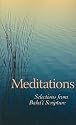 Meditations: Selections from Baha'i Scripture