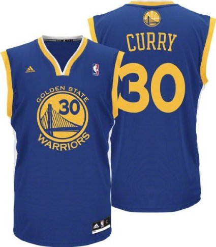 Stephen Curry Golden State Warriors Blue NBA Toddler Revolution 30 Replica Jersey