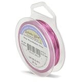 Artistic Wire 28-Gauge Silver Plated Rose Wire, 40-Yards ~ Beadalon