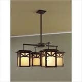 Buy Yellowstone Four Light Chandelier in Homestead Alder Bulb Type: Fluorescent by Cherry Tree Design
