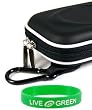 EVA Hard Shell Carrying Case (Black) for Canon PowerShot SD1300IS 12 MP Digital Camera Silver