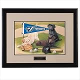 MLB Toronto Jays Jim Killen Signature Black Framed Print