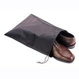 Travel Shoe Bag - Set of 3 (Black) (12" L x 15" W)
