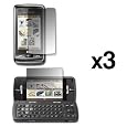 3 Pack Of Premium Reusable Lcd Screen Protector For Lg Env Touch 