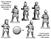 Crusader Miniatures Rank and File: Unarmored Greek Hoplites (8)