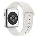 Apple Watch Band - Valuebuybuy Soft Silicone Sport Style Replacement iWatch Strap bands for Apple Wrist Watch 38mm Models Formal Colors S/M Size-38mm/Antique White
