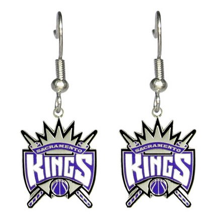 Sacramento Kings - NBA Team Logo Dangler Earrings