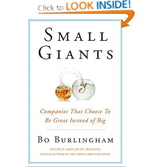 Small Giants: Companies That Choose to Be Great Instead of Big: Bo Burlingham