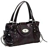 Embassy Brown Faux Snake Skin Purse