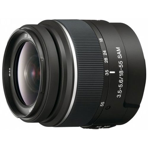 Sony 18-55mm f/3.5-5.6 SAM DT Standard Zoom Lens for Sony Alpha Digital SLR Cameras + WSP Cleaning kit