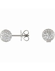 14K White Gold Diamond Earrings - 1.16 Ct. -- LIFETIME WARRANTY