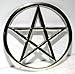 Large Cut-Out Pentagram altar tile by AzureGreen