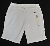41IRJ8MltOL. SL160  NEW Nicole Miller Lounge Drawstring Bermuda Sweat Shorts White