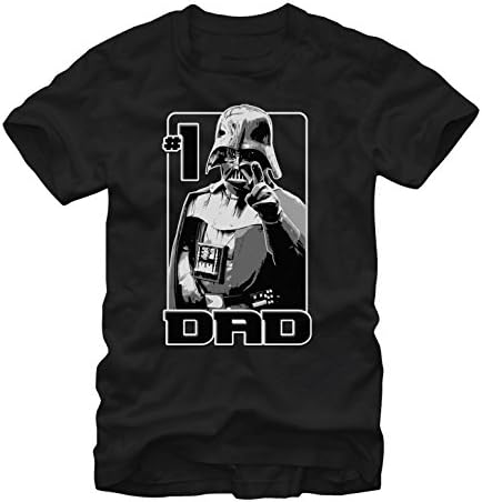 Star Wars Vader Number One Dad Mens 2XL Graphic T Shirt - Fifth Sun
