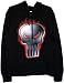 Marvel Punisher Red Ignited Flamed Black Hoodie Hooded Sweatshirt