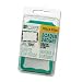 C-Line&Acirc;&reg; Self-Adhesive Name Badges, Border-Style, 2 x 3 1/2, Green, 100 Per Box