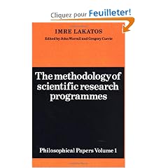 The Methodology of Scientific Research Programmes: Volume 1: Philosophical Papers