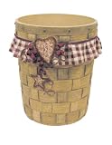 Expressions Linda Spivey Hearts & Stars Wastepaper Basket