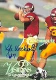 Kyle Wachholtz Autographed/Hand Signed Football Card (USC) 1996 Classic