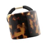 France Luxe Large Rectangle Ponytail Holder - Tokyo