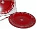 Waechtersbach Plate, You Are Special Today, Cherry Red