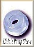 Includes Personal Lubricant - Universal Silicone Replacement Donut Sleeve For Pumps y2Male