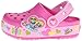 crocs Kids' Butterfly PS Light-Up Clog (Toddler/Little Kid),Neon Magenta/Carnation,11 M US Little Kid
