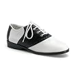 Cute Saddle Shoe Womens Flat Shoes Sexy Flats Black White