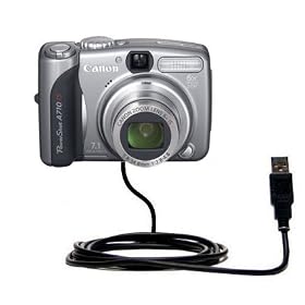 C�ble USB standard pour Canon PowerShot A710 IS - marque Gomadic avec Technologie � TipExchange �
