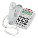 Binatone Speakeasy 5 Corded Big Button Telephone in White