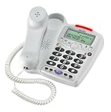 Binatone Speakeasy 5 Corded Big Button Telephone in White