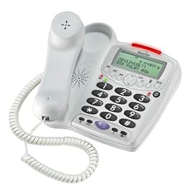 Binatone Speakeasy 5 Corded Big Button Telephone in White