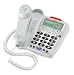 Electronics : Binatone Speakeasy 5 Corded Big Button Telephone in White