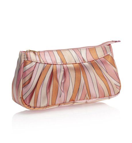 Zest Stripe Cosmetic Purse