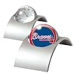 Atlanta Braves MLB Spinning Desk Clock by Great American Products