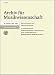 Archiv für Musikwissenschaft (AfMw)