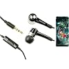 GENUINE Samsung GALAXY Y S5360 STEREO Headset Handsfree Headphones Earphones with Microphone - Factory Sealed - Includes free Hi-etech mobile phone sleeve