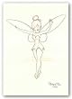 Tinker Bell by Walt Disney 28"x20" Art Print Poster Disney