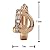 Snowman Lee Expressed Special Digest Of Love Fashion 18k Rose Gold Plated Hoop Earrings