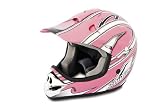 Raider MX-3 Pink Large Youth Off-Road Helmet